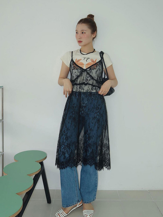 EOS Sleeveless Lace Dress(에오스)_BLACK