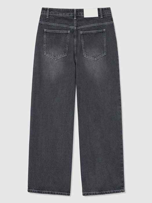 Dawn 2Pleats Wide Jeans DCPT007BRBlack