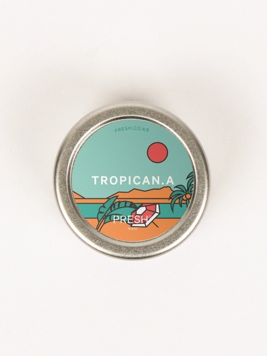 PRESH 캔들 TROPICAN.A 트로피칼 SMALL 60g