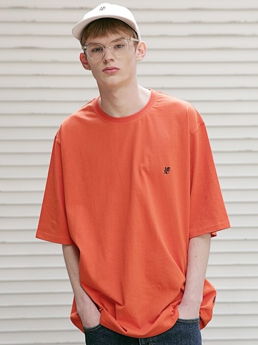 MSNU OVERSIZED T-SHIRTS MSETS004-OR