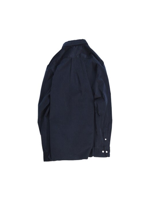 18FW STANDARD CORDUROY SHIRT NAVY