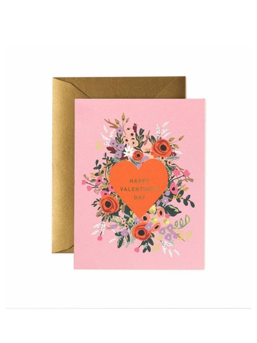 Blooming Heart Valentine Card 발렌타인 카드