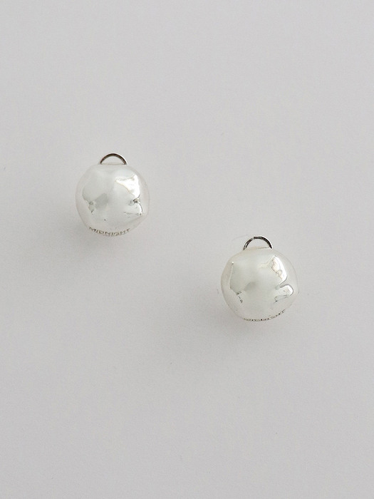 [단독]bumpy earring - silver