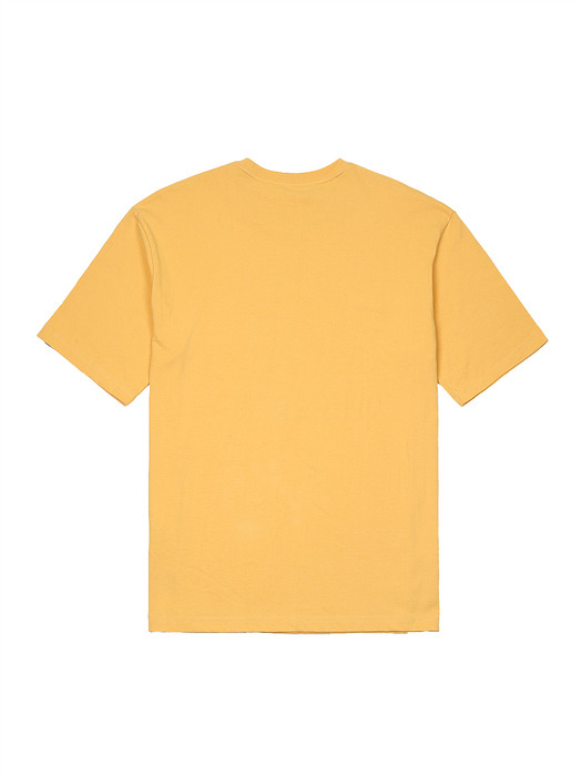 플래닛R 투어 반팔 티셔츠 (옐로우)