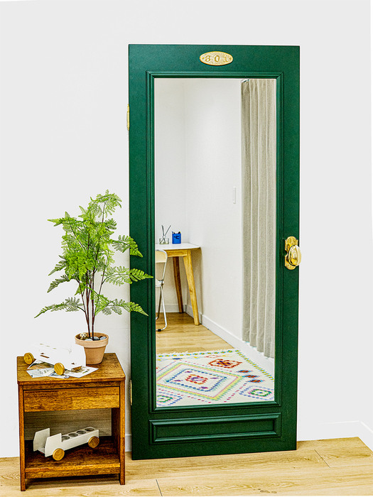 Door Mirror (Green)