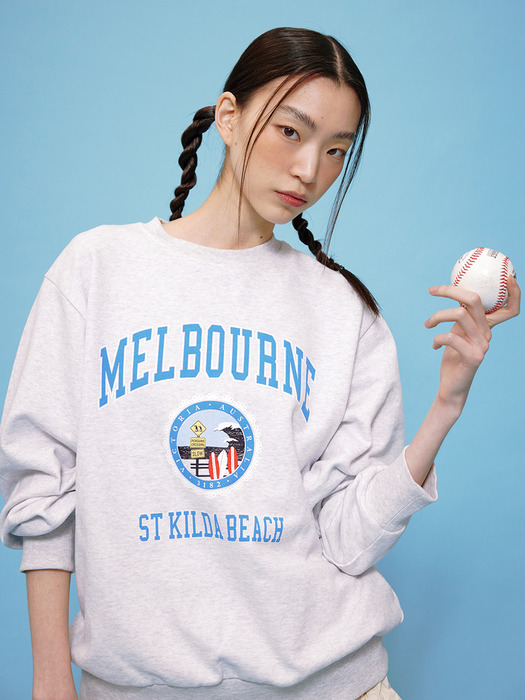 City artwork sweatshirt (MELBOURNE ver) (3color)