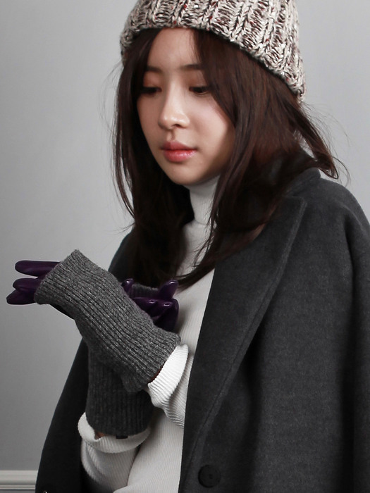 Roll & Rong leather Gloves 워머스타일 가죽 장갑