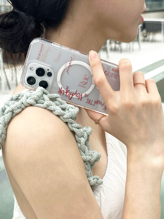A Paris RED TOK Phone case set - Magsafe