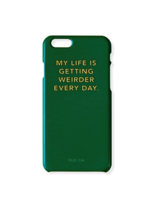 SUB Phone case - WEIRD. Green
