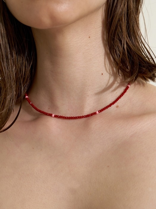 Raspberry Necklace