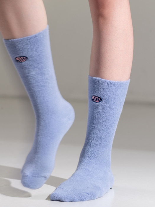 [no.301] terry blueberry socks