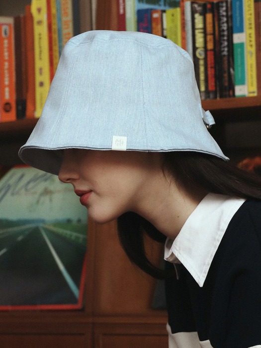 [단독]Teen denim bucket hat _ 3color