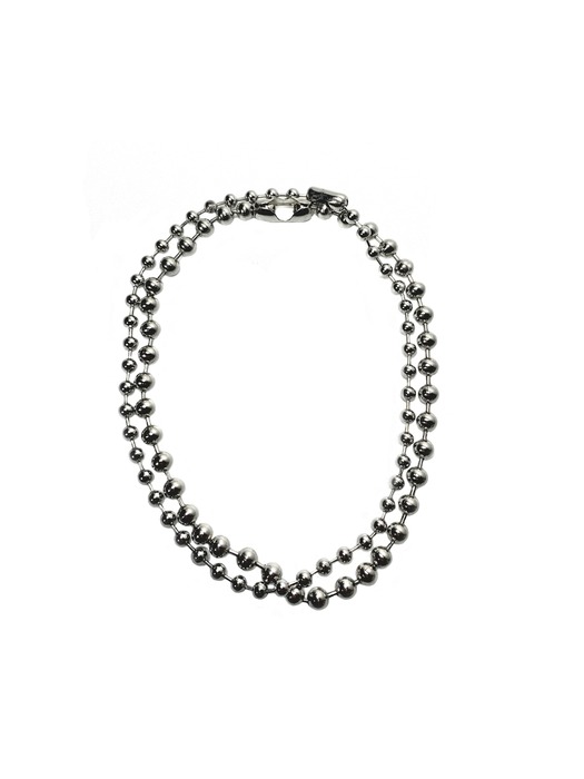 [Surgical_2 SET] Ball Chain Necklace