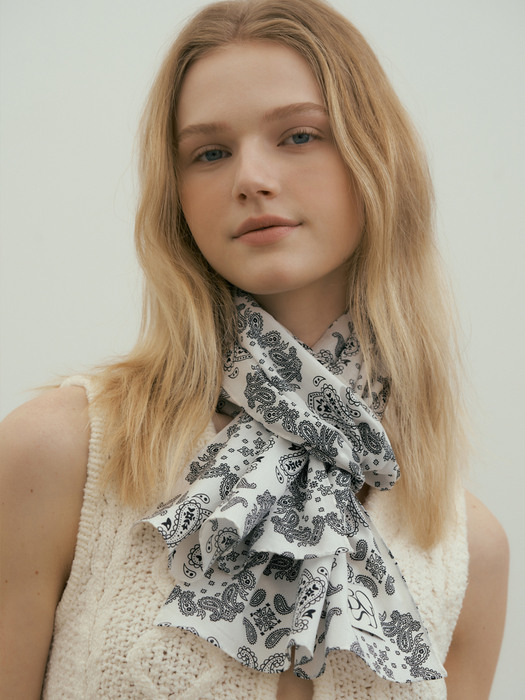 pier cotton scarf (2 color)