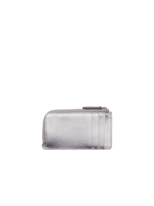 Magpie Zipper Card Wallet (맥파이 지퍼 카드지갑) Flash Silver