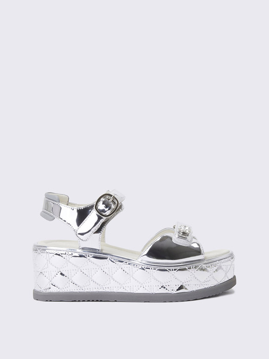 [김나영 착용] Gemma sandal(silver)_DG2AM24006SVX