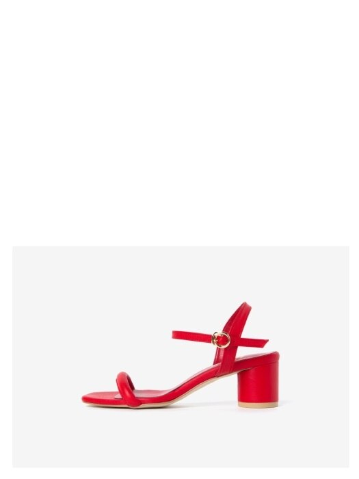 Ann cushion strap Sandle- Red