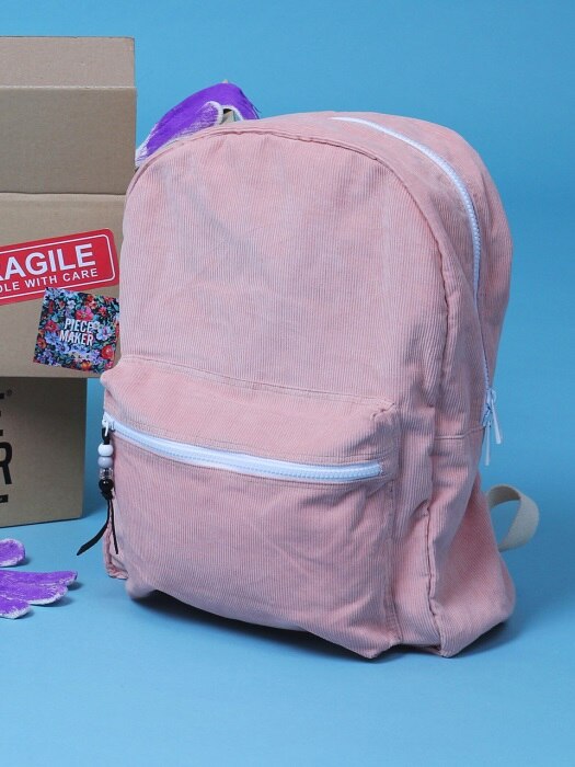 ALICE CORDUROY DAY PACK (PINK)