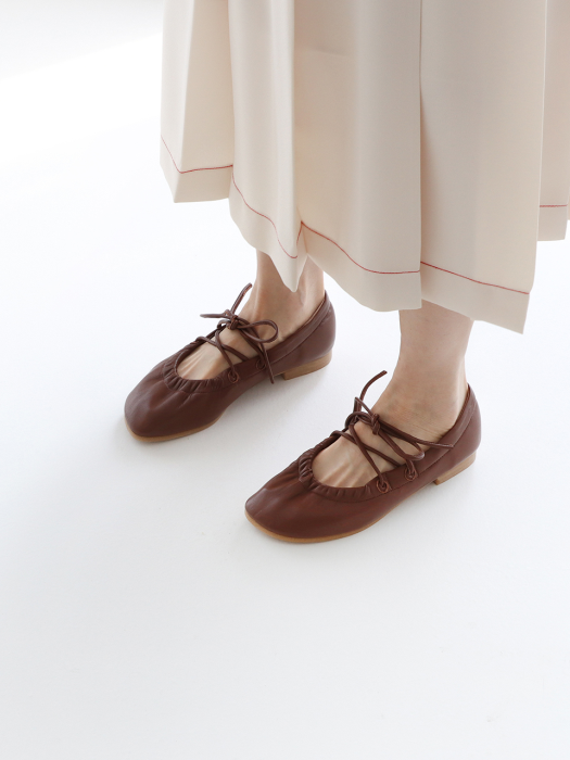 Ballerina Flat Shoes_turn_20199_brown
