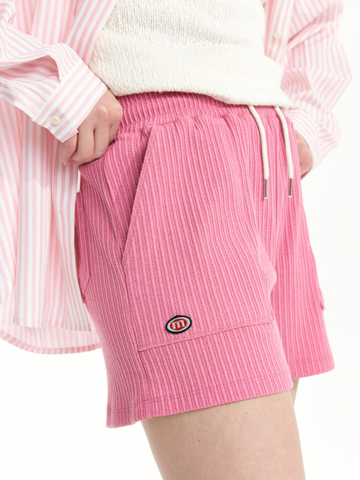 Jude logo shorts Pants pink