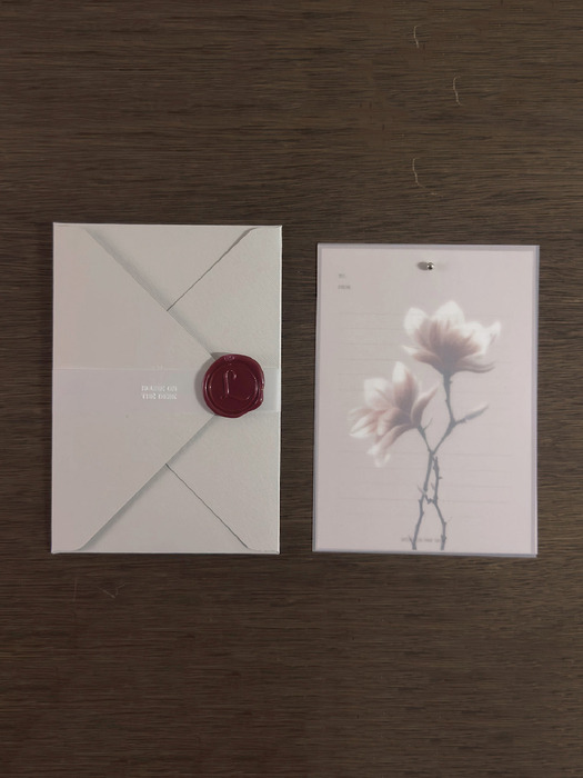 Flower letter set_Magnolia