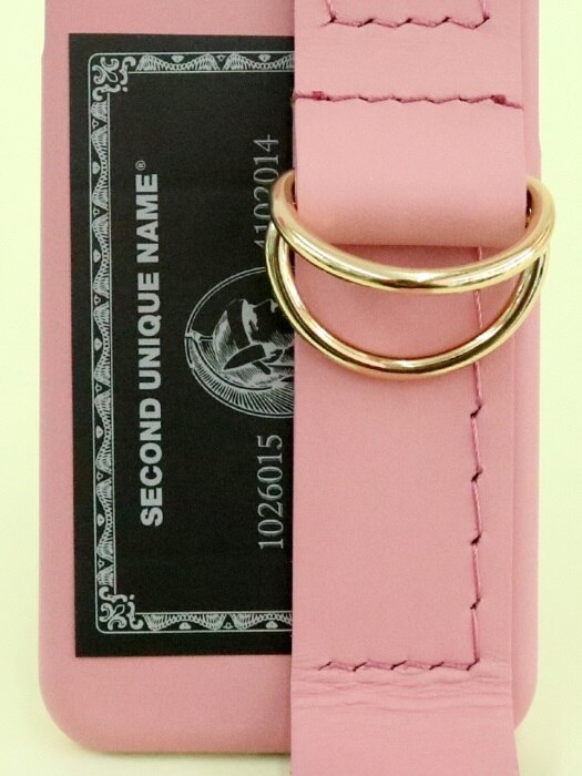 SUN CASE LEATHER CARD INDIAN PINK