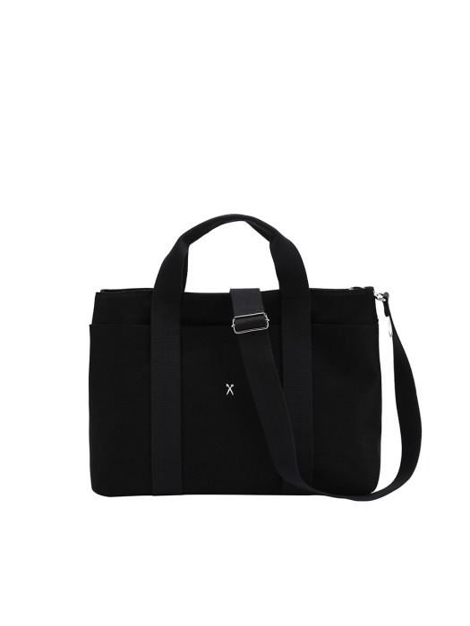 Stacey Daytrip Tote Canvas M Black (ALL)