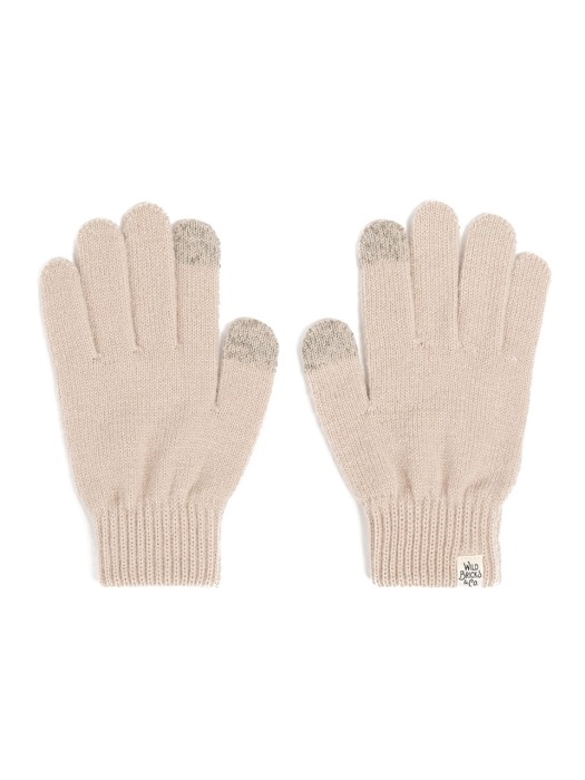 AW BASIC TOUCH GLOVES (ivory)