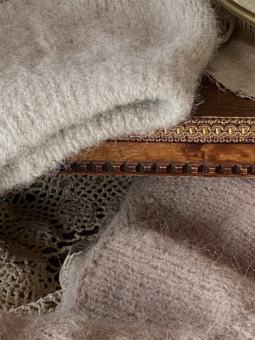 Mag knit bustier : 매그 니트 뷔스티에