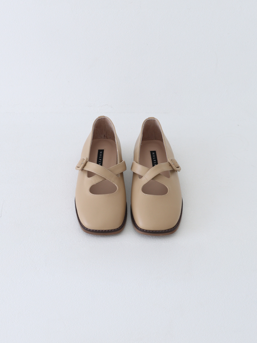 XI maryjane loafer_20573_beige
