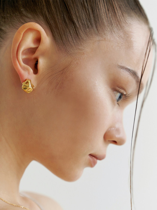 Flow ball Earring (2color)