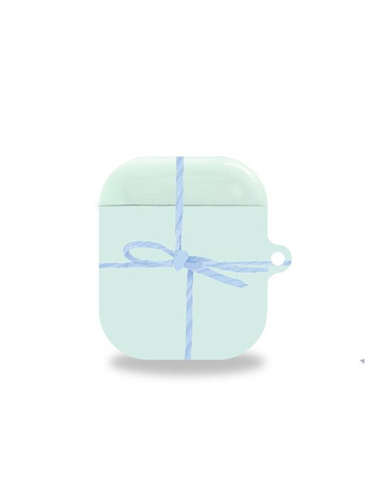 Airpods.Buds case _ mint present