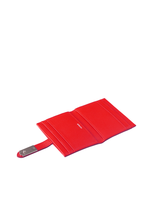 Magpie Card Wallet (맥파이 카드지갑) Attention Red