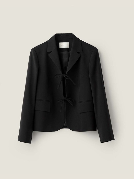 Strap single jacket - Black