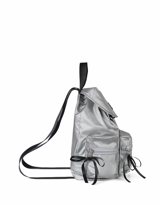 BERRY POCKET BACKPACK - SILVER