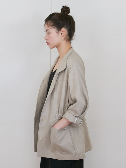 24N summer linen field jacket [BE]