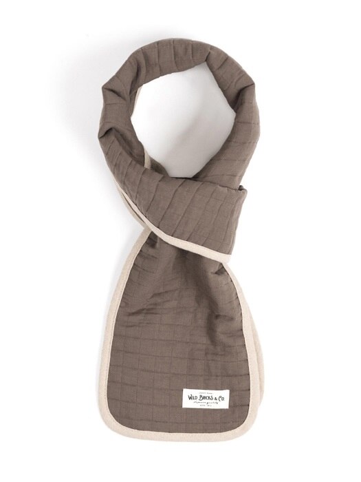 COTTON QUILTED STOLE (beige)