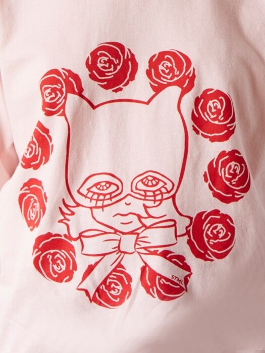  no 5 wild rose sasha print tee_pink