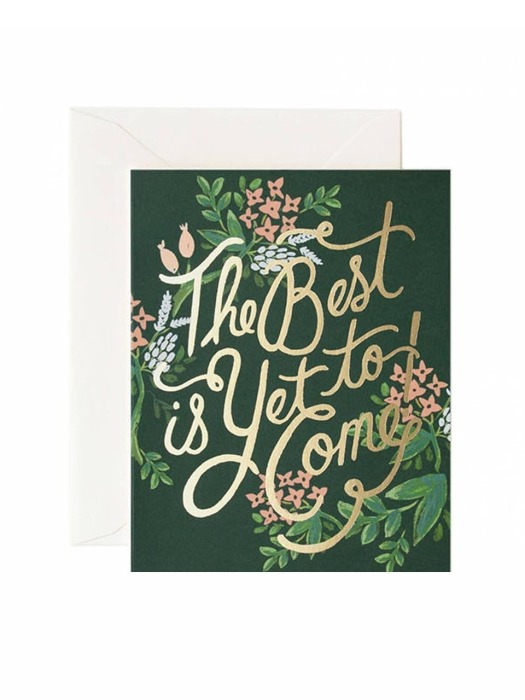 The Best is Yet to Come Card 응원  카드