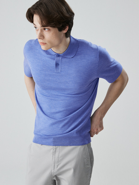 [23SS_2nd]Polo shirts pullover_BLUE SKY(SK)