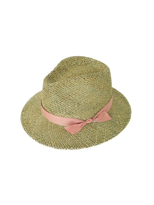 [UNISEX] mesh safari panama hat (6 ribbon color)