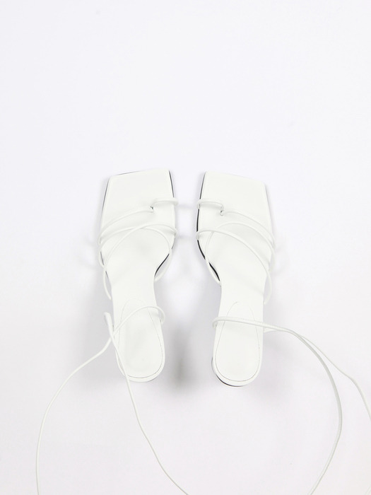 Celina Sandals Leather White