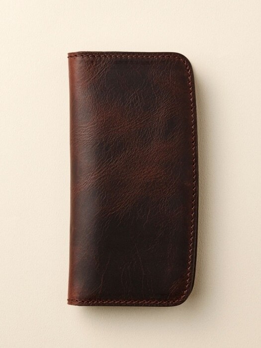수제가죽 장지갑Bifold long wallet JB812-011(db)