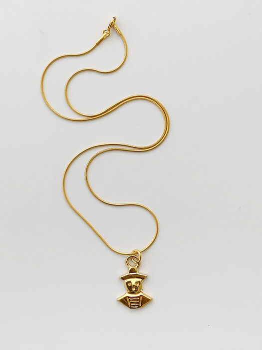 sailor boy gold necklace  