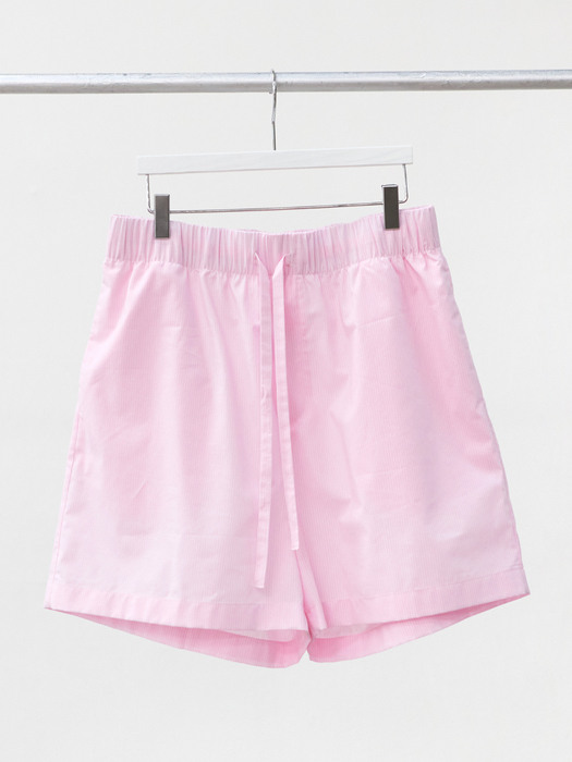 Stay Stripe Pajamas Short Pants - Raw Pink