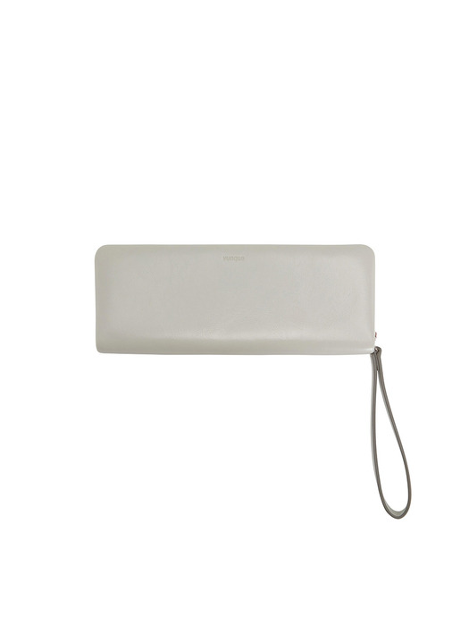 Perfec Zipper Card Long Wallet (퍼펙 지퍼 카드 장지갑) Light Beige