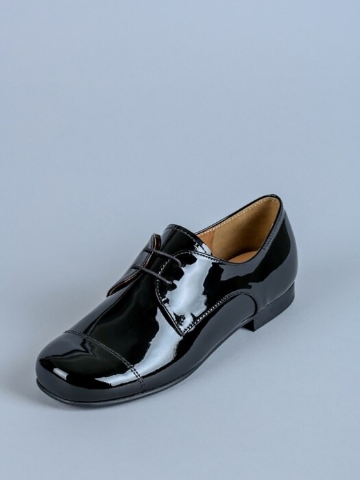 Derby shoes_Patent Black HS1706