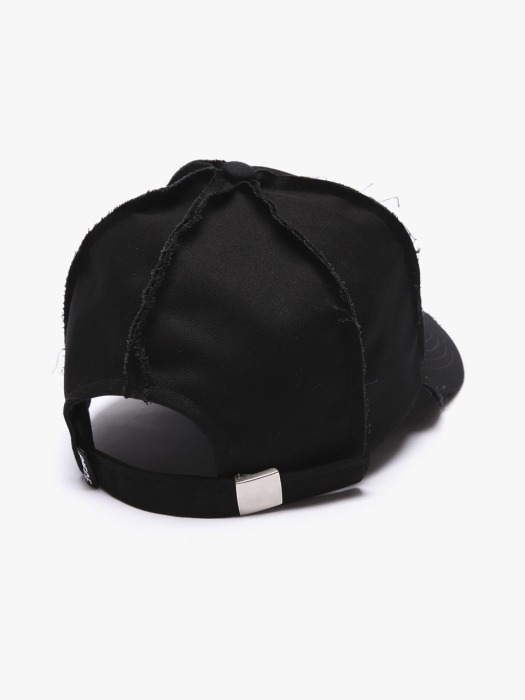 RAW WIDE CAP (BLACK)