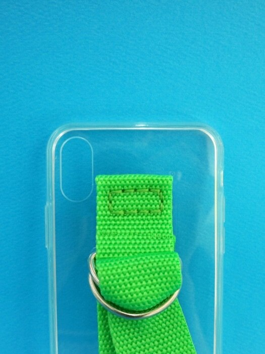SUN CASE CLEAR YELLOW GREEN (JELLY CASE)
