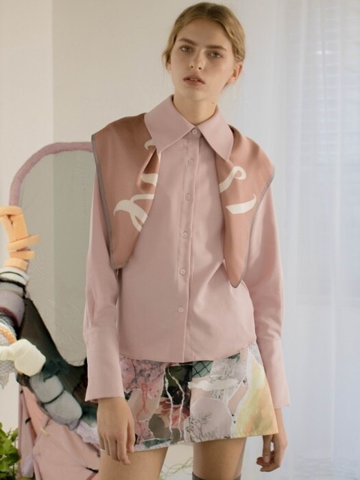Soap blouse (pink)